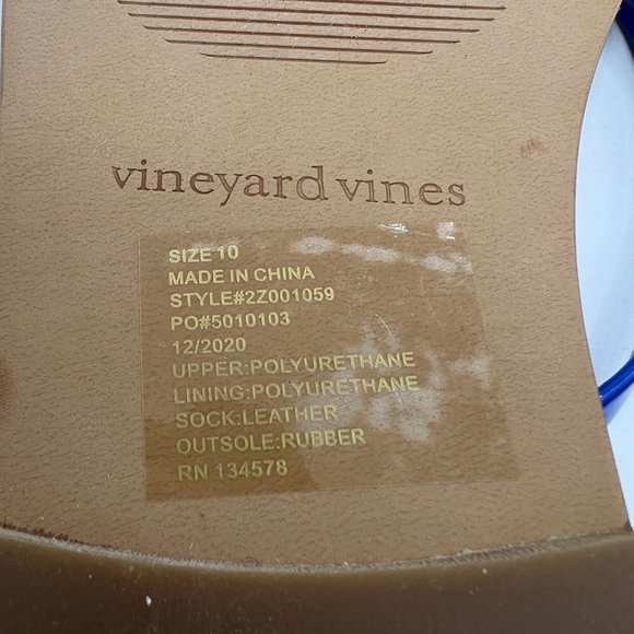 Vineyard Vines Skinny Strap Flip-Flops - Picture 4 of 6